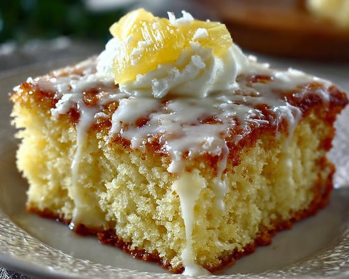 Pineapple Sunshine Cake