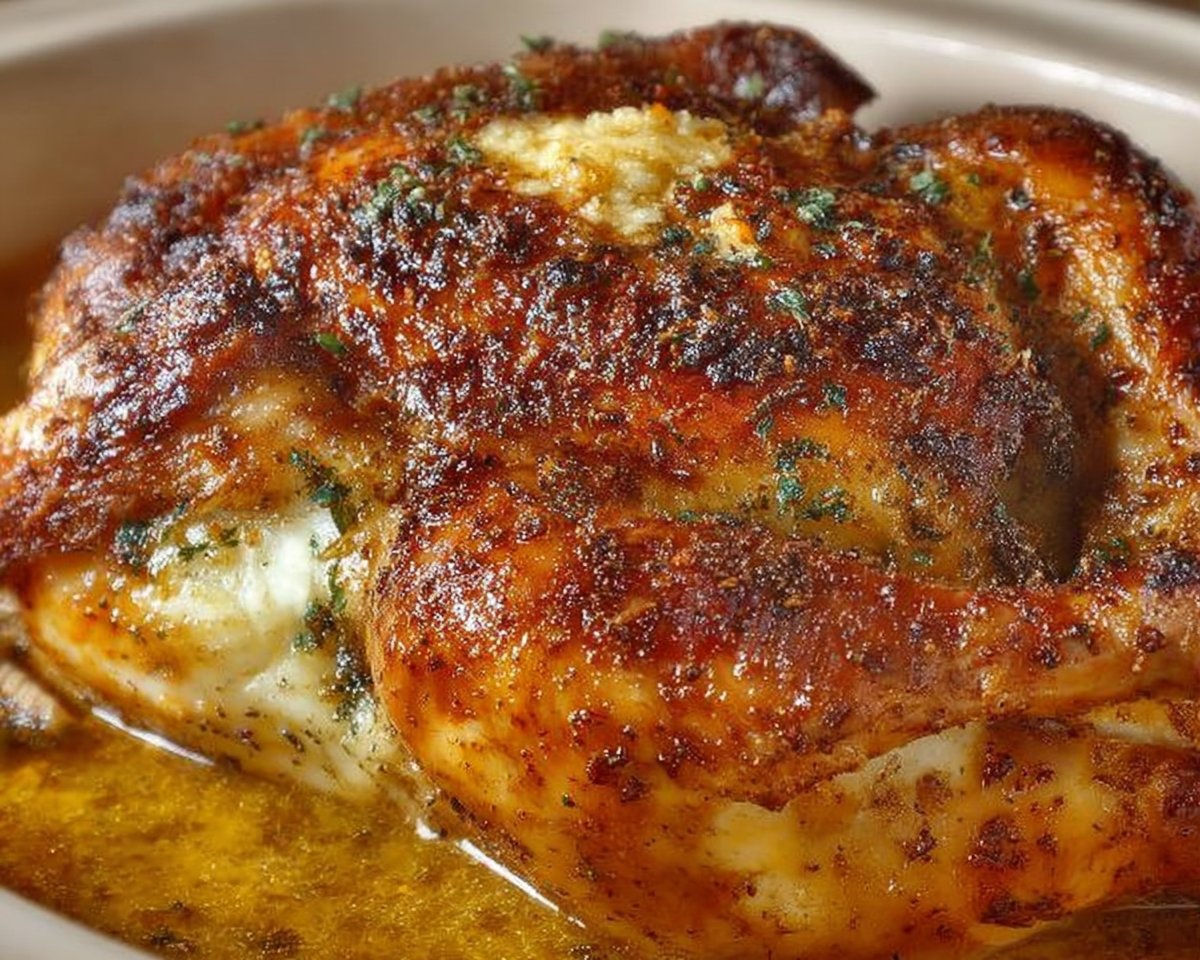 Garlic Roasted Chicken