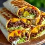 Delicious Big Mac Wraps featuring classic ingredients in a convenient wrap format