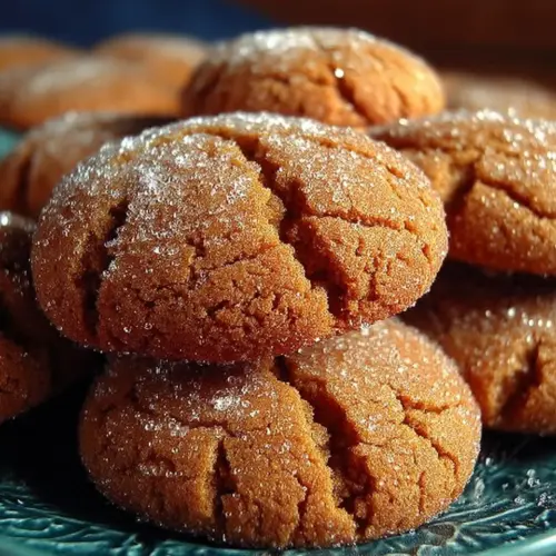 Freshly baked big soft ginger cookies on a cooling rack