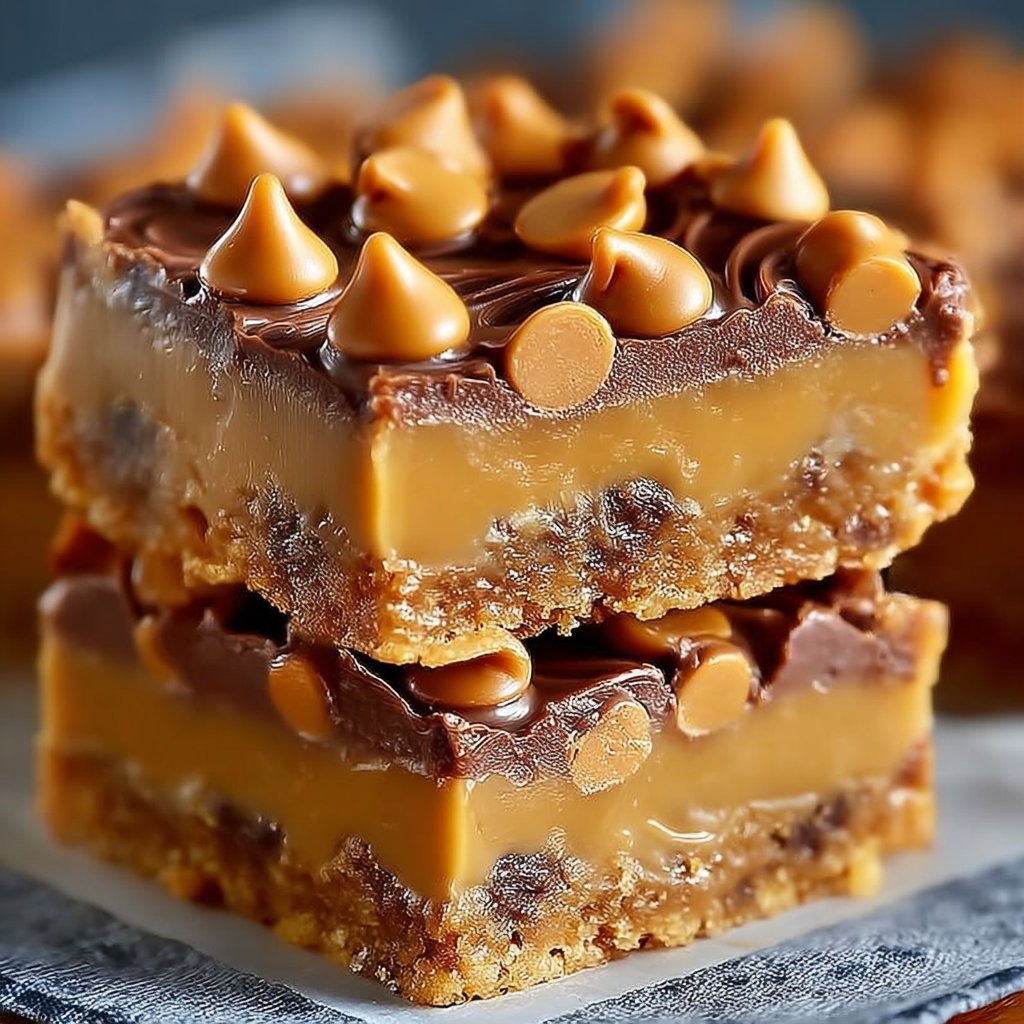 Peanut Butter Butterscotch Bars
