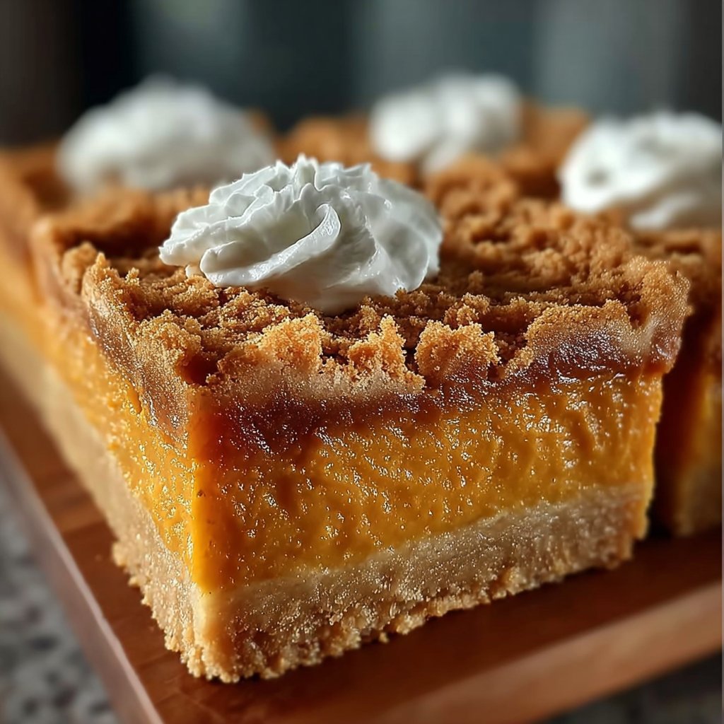 Sweet Potato Pie Bars