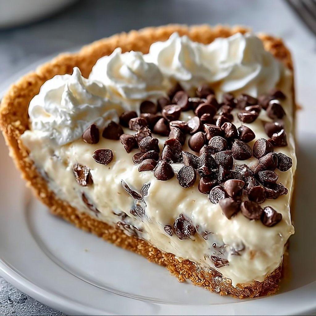 Cannoli Cream Pie – A No-Bake Dessert Dream