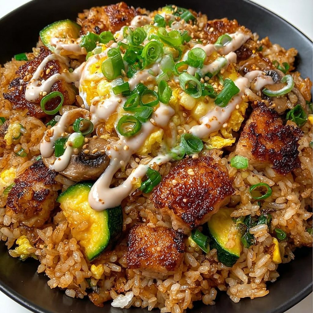 Hibachi-Style Chicken Fried Rice