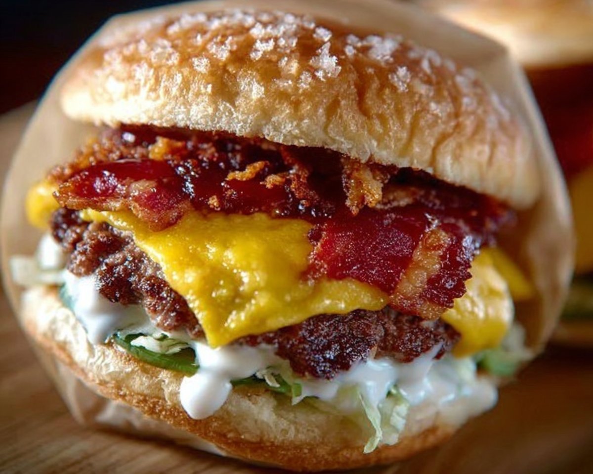 Hodad's Bacon Double Cheeseburger