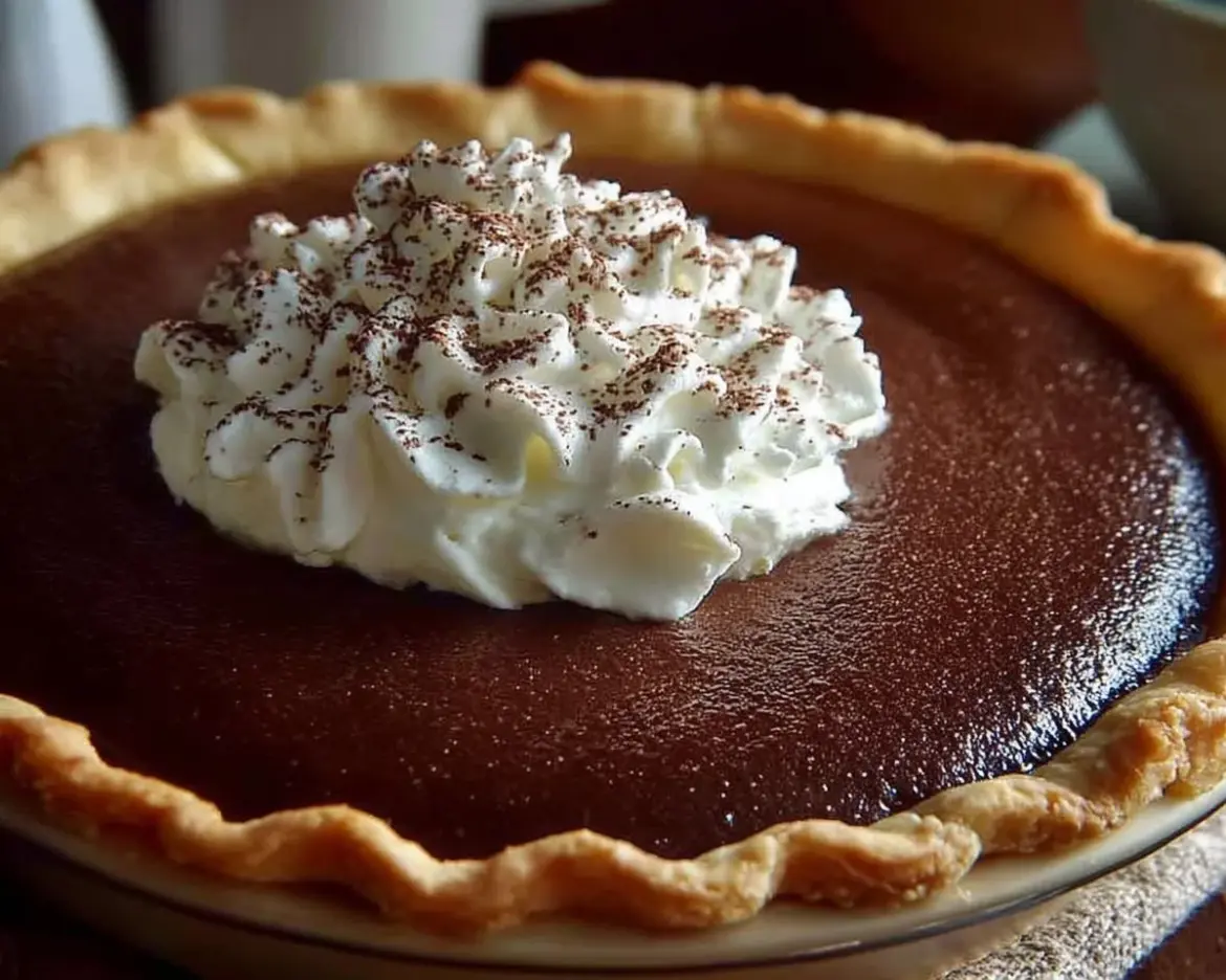 Granny's delicious Cocoa Cream Pie, a rich and creamy dessert