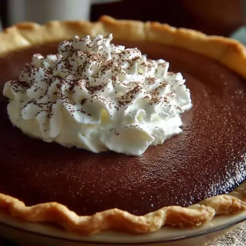 Granny's delicious Cocoa Cream Pie, a rich and creamy dessert