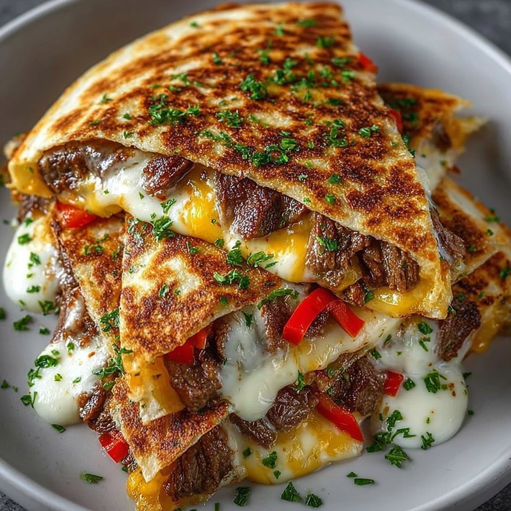 Steak & Cheese Quesadillas