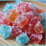 Colorful homemade Pop Rocks candy bursting with flavor and fizz