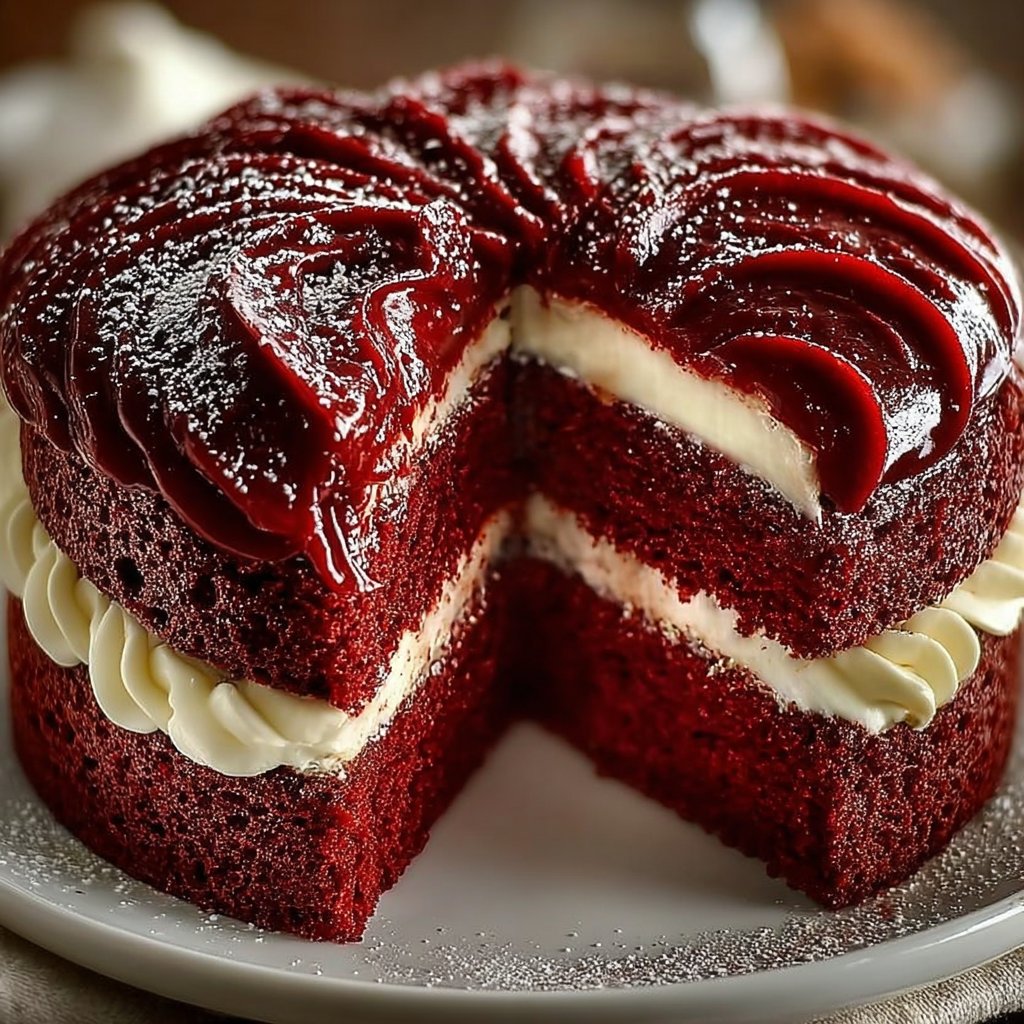Red Velvet Buttermilk Cake