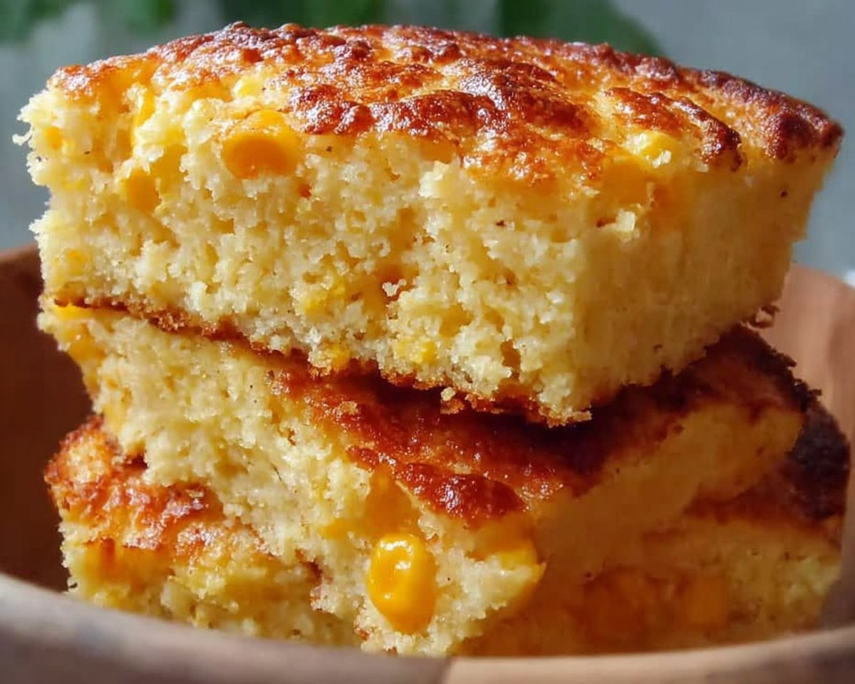 Creamy Cornbread Casserole