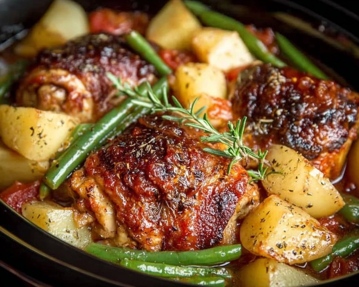 Slow Cooker Full Chicken Dinner