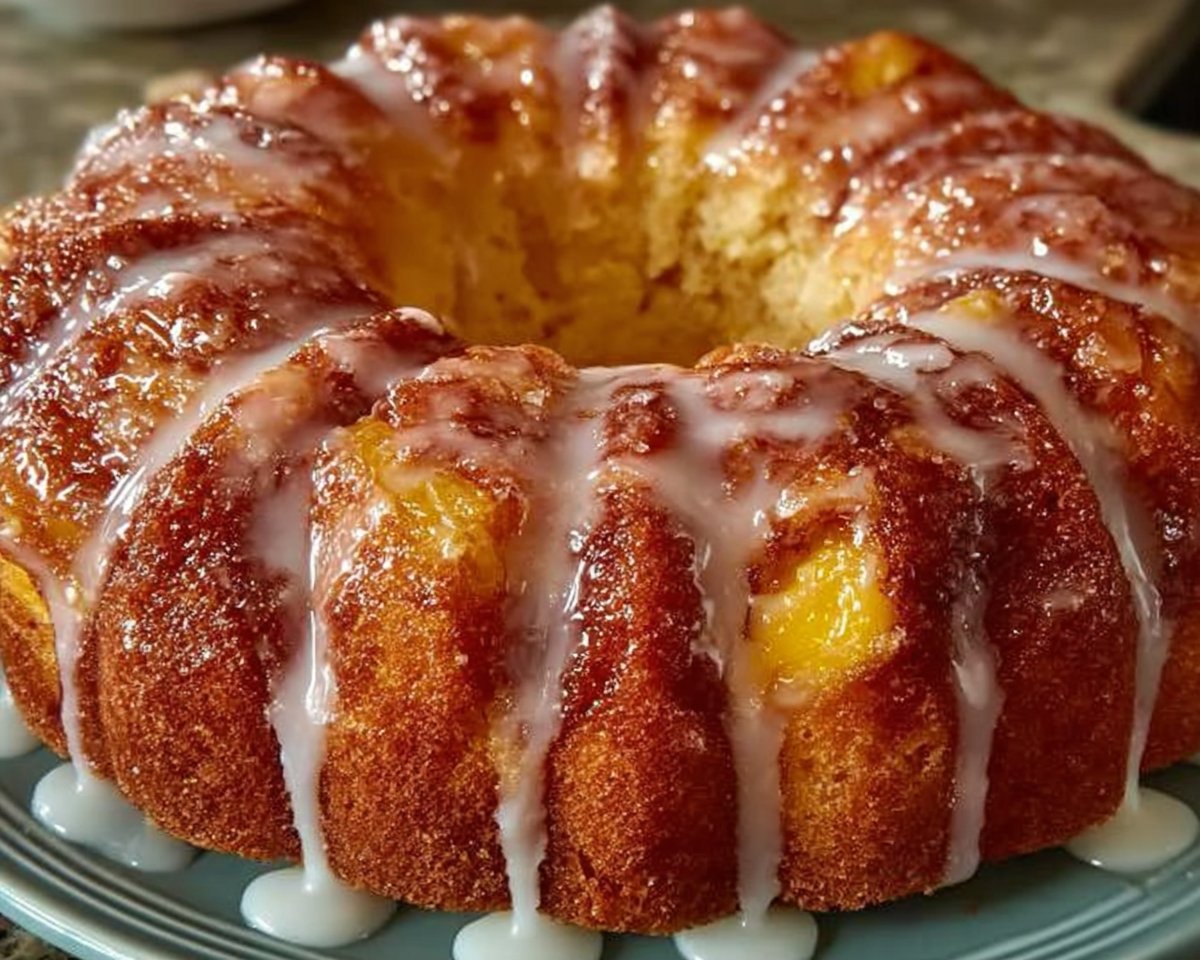 Georgia Peach Pound Cake