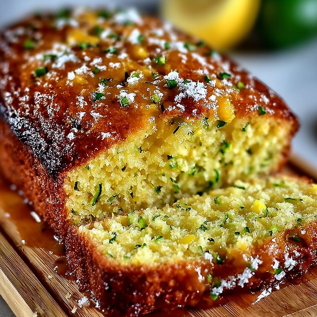 Lemon Zucchini Heaven Bread