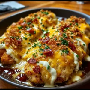 Delicious Mississippi Mud Chicken prepared with flavorful spices and ingredients.