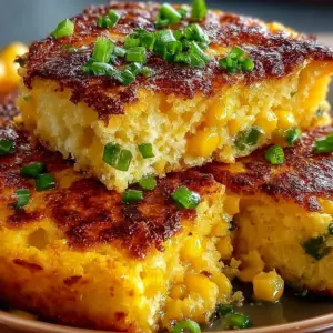 Delicious slice of Navajo Cornbread served on a rustic plate