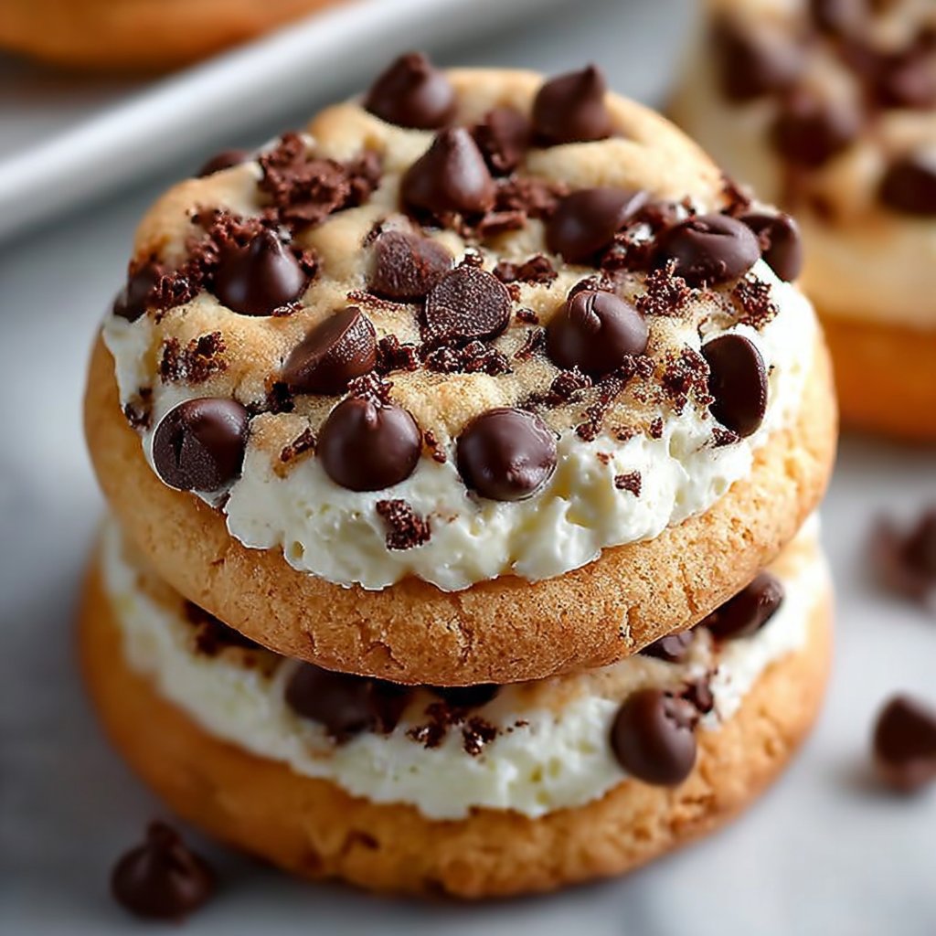 Chocolate Chip Cheesecake Cookies