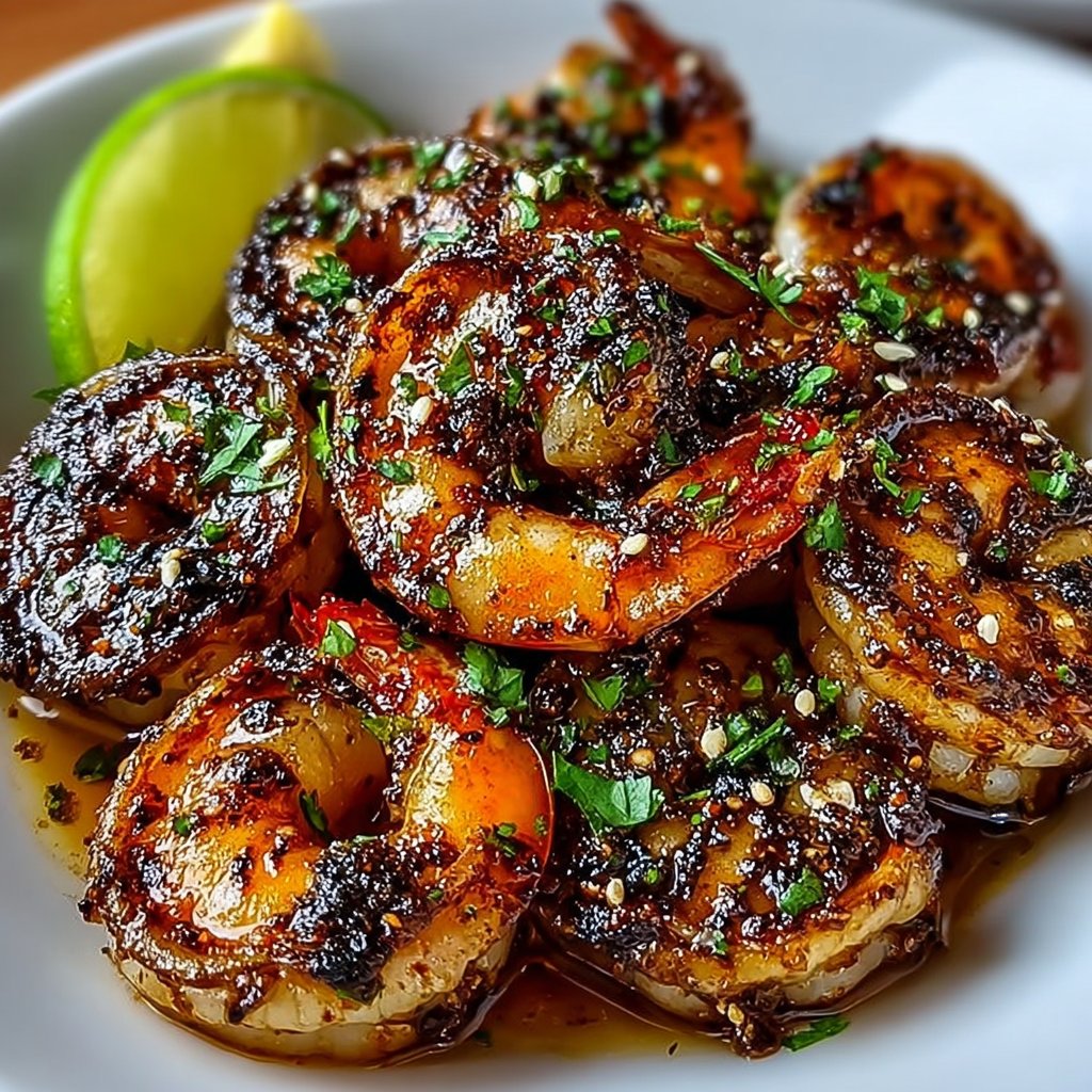 Irresistible Caribbean Jerk Shrimp