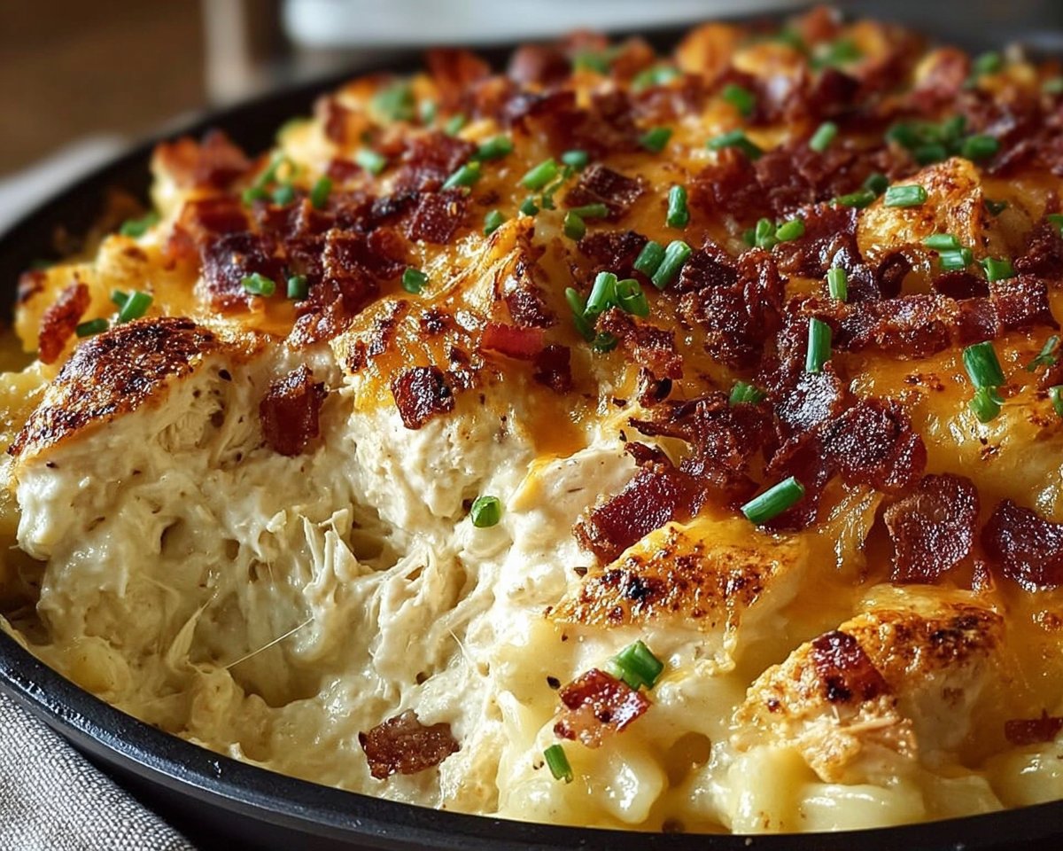 Crack Chicken Casserole