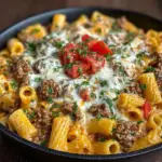 Delicious Rotel Pasta Fiesta featuring vibrant ingredients and flavors