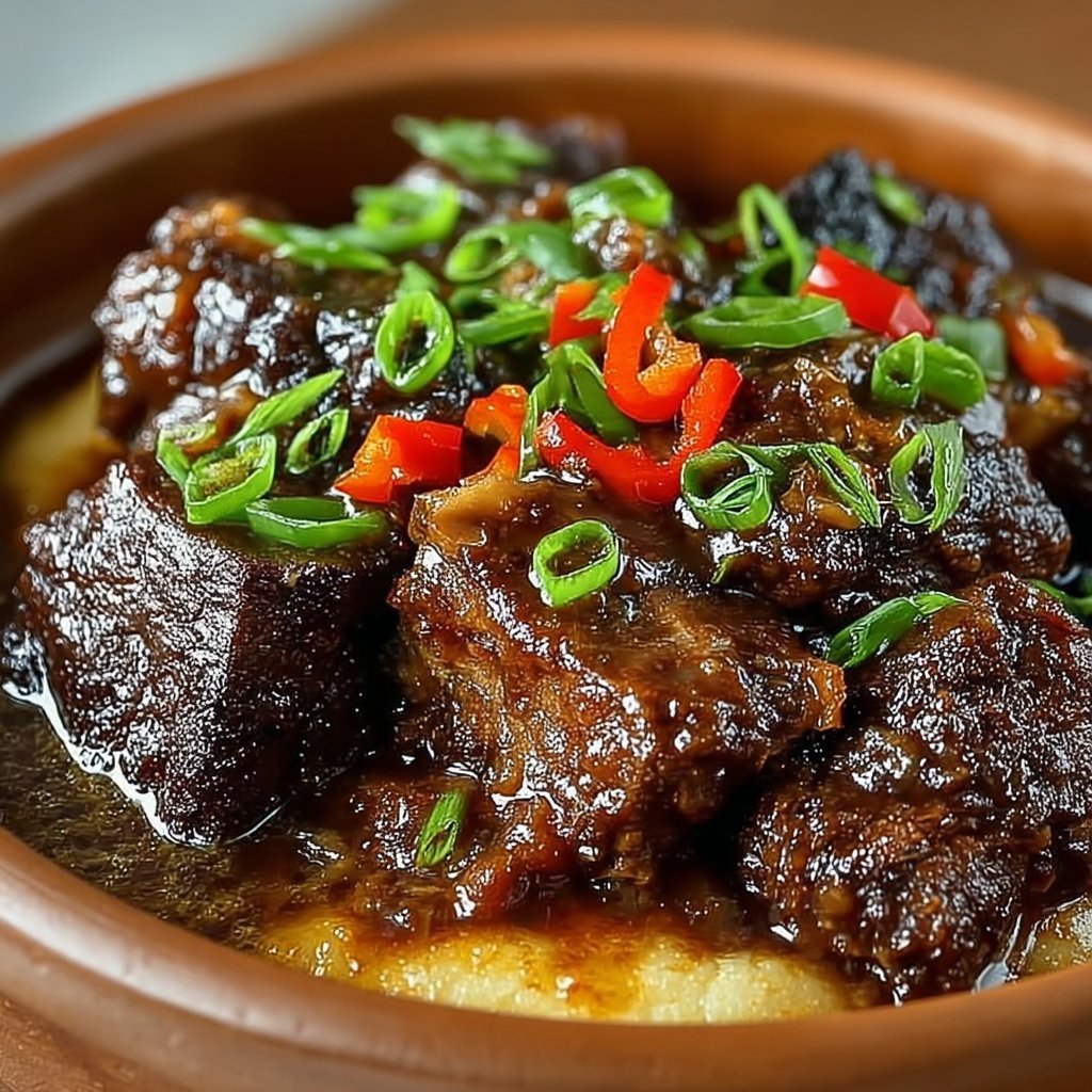 Jamaican Oxtail Stew Delight