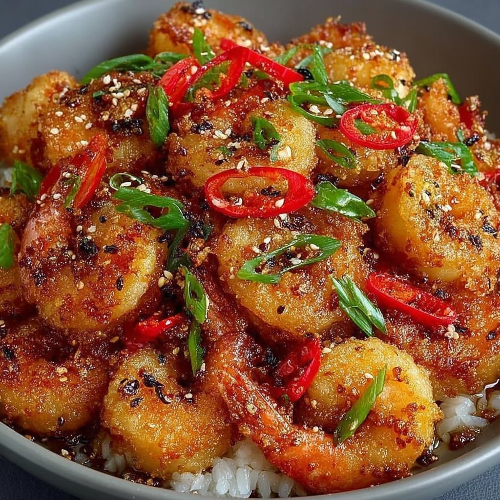Crispy Salt and Pepper Shrimp Recipe