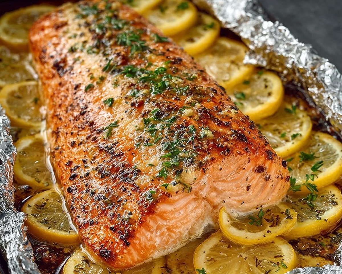 Baked Salmon in Foil