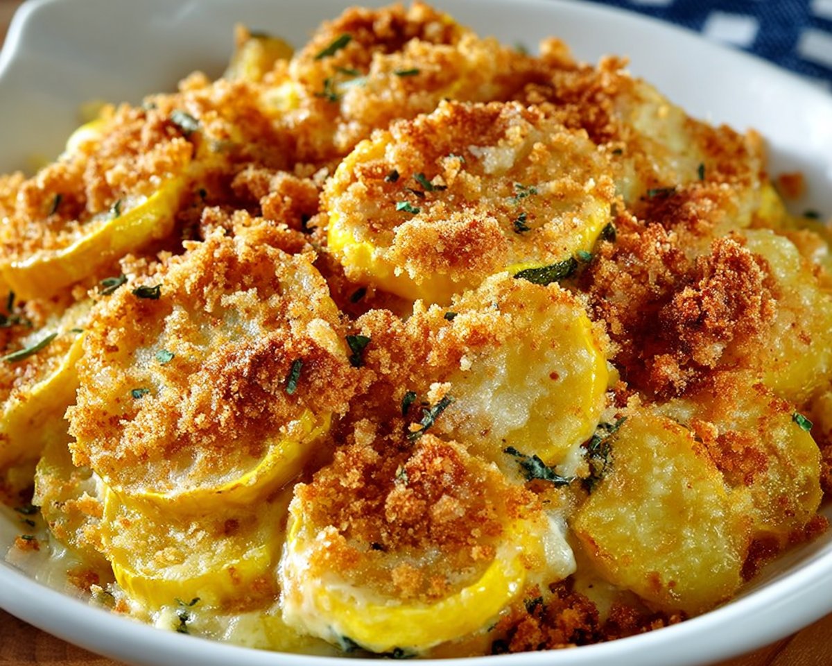 Southern Squash Casserole