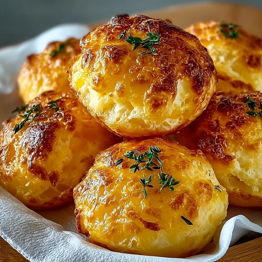 Cheddar Cheese Puffs