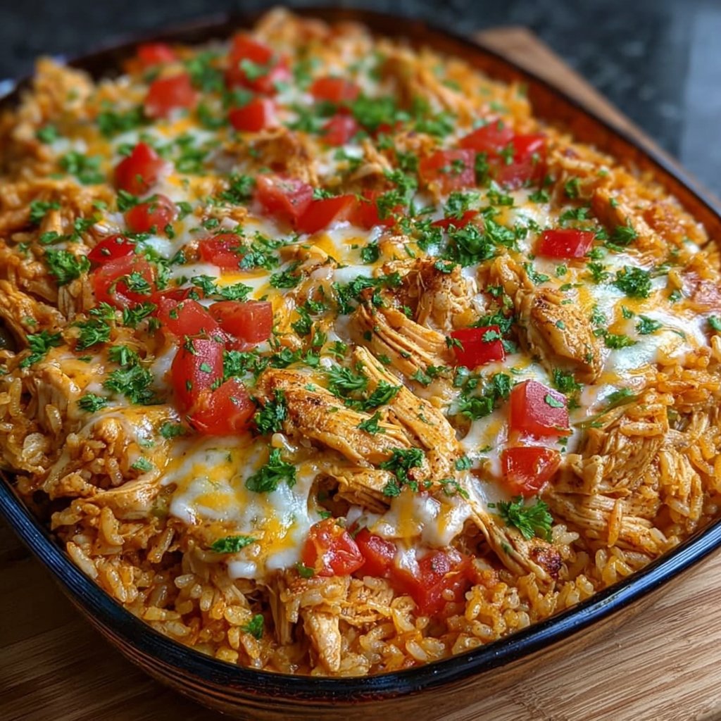 Fajita Chicken Casserole