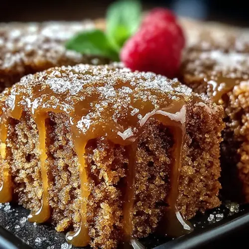 Delicious homemade Amish Applesauce Cake with warm spices and moist texture