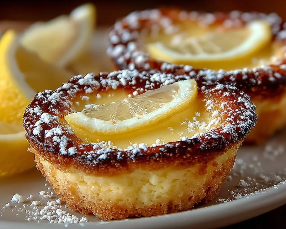 Baby Lemon Impossible Pies
