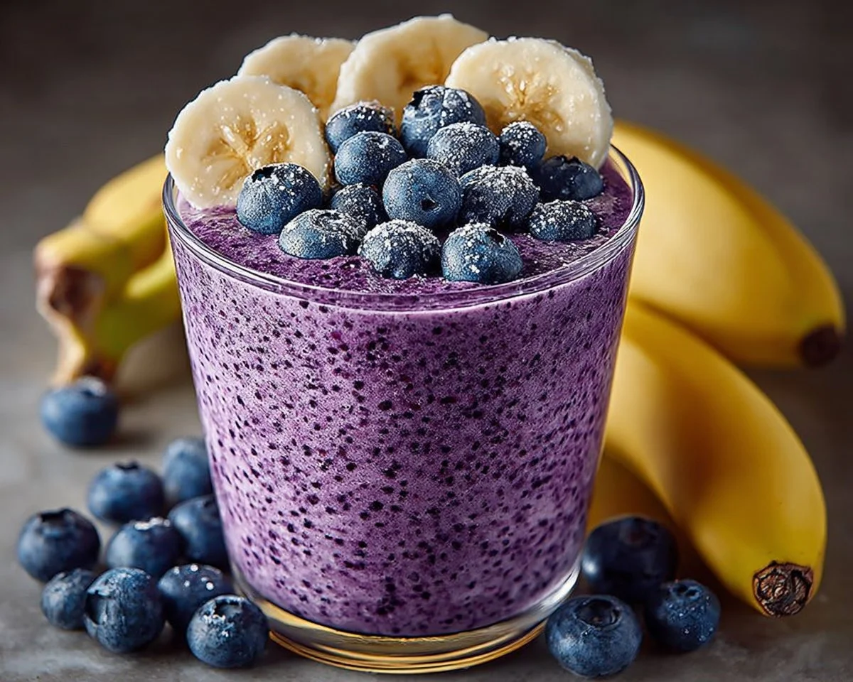 Banana-Blueberry Smoothie