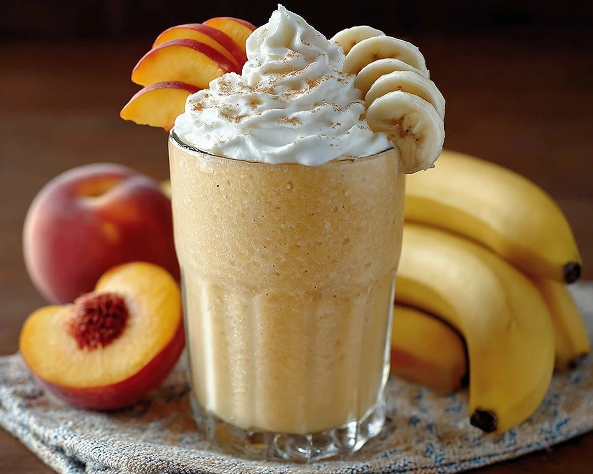 Banana Peach Smoothie