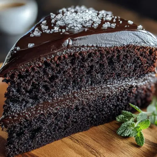 Delicious Black Velvet Cake slice with rich frosting and decorative toppings