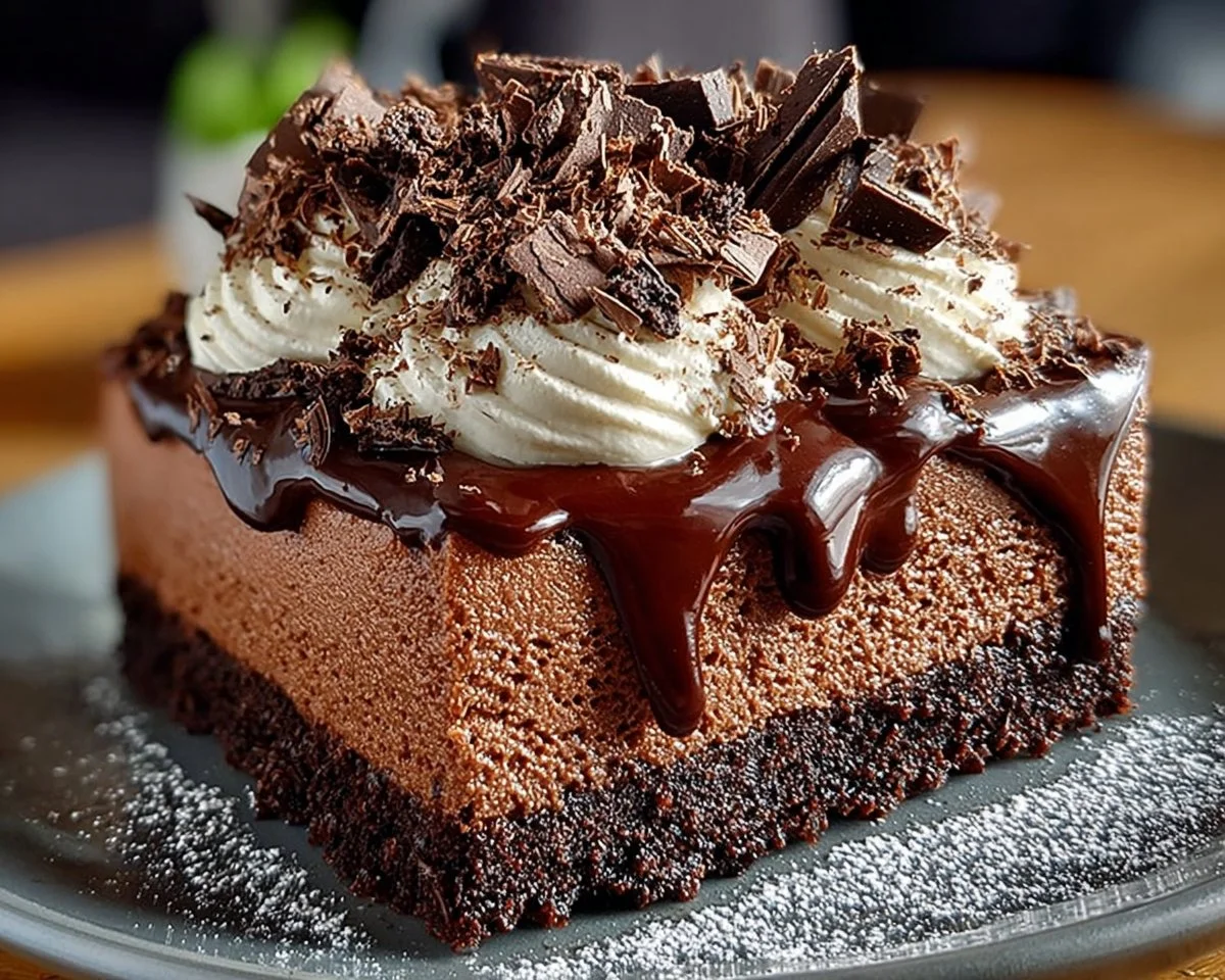 Choco Nirvana Mousse Cake – A No-Bake Velvet Indulgence