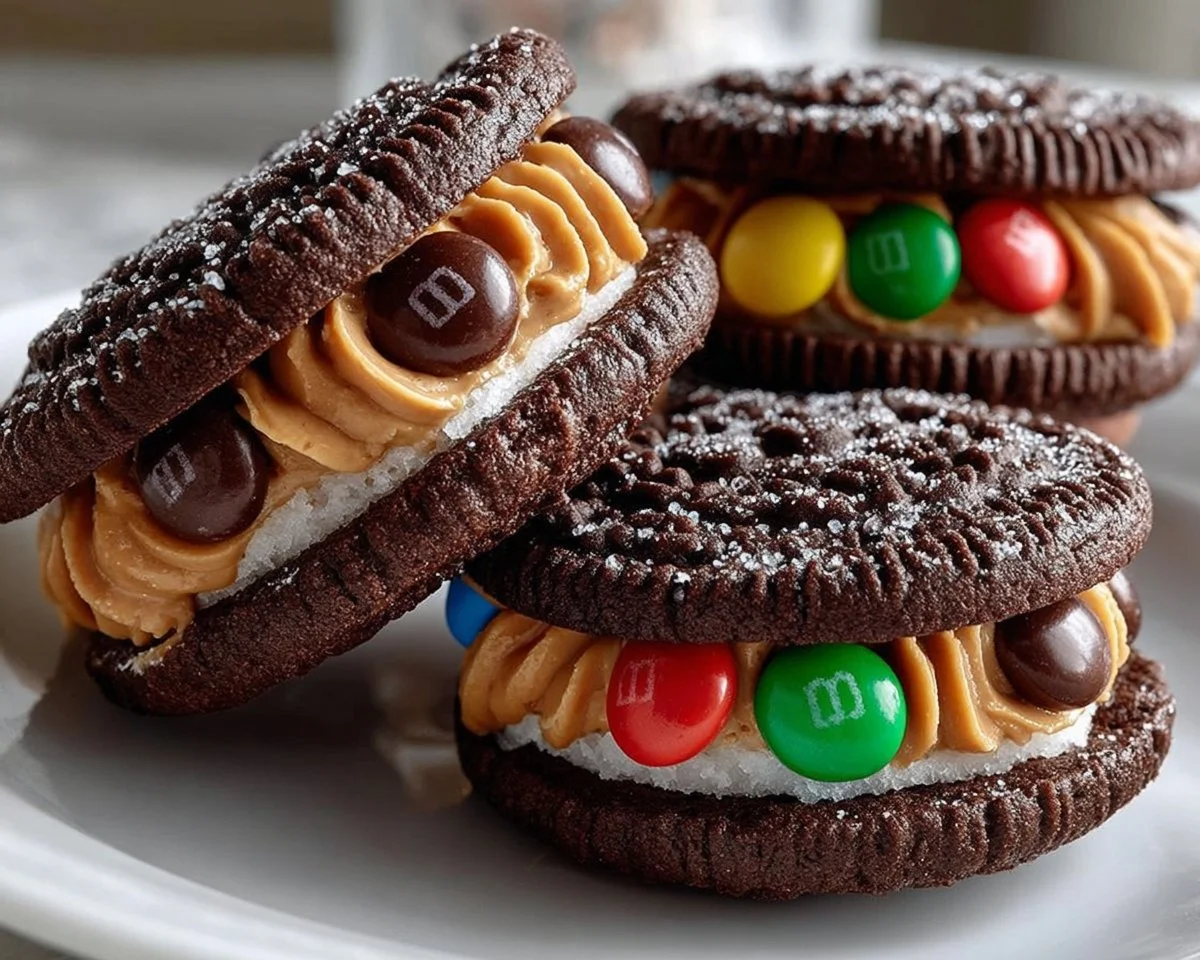 Chocolate Cookie Peanut Butter Bites