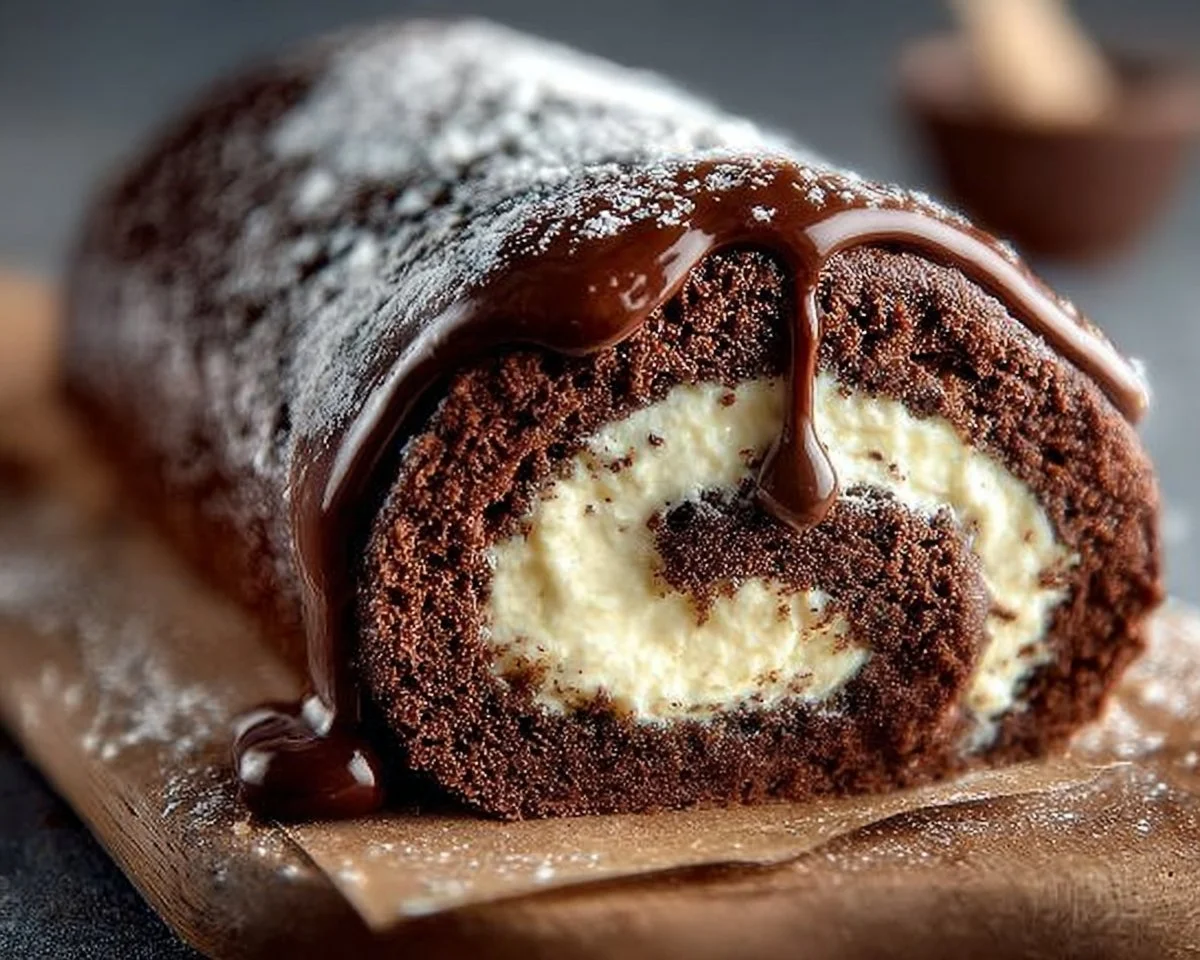 Chocolate Roll Cake