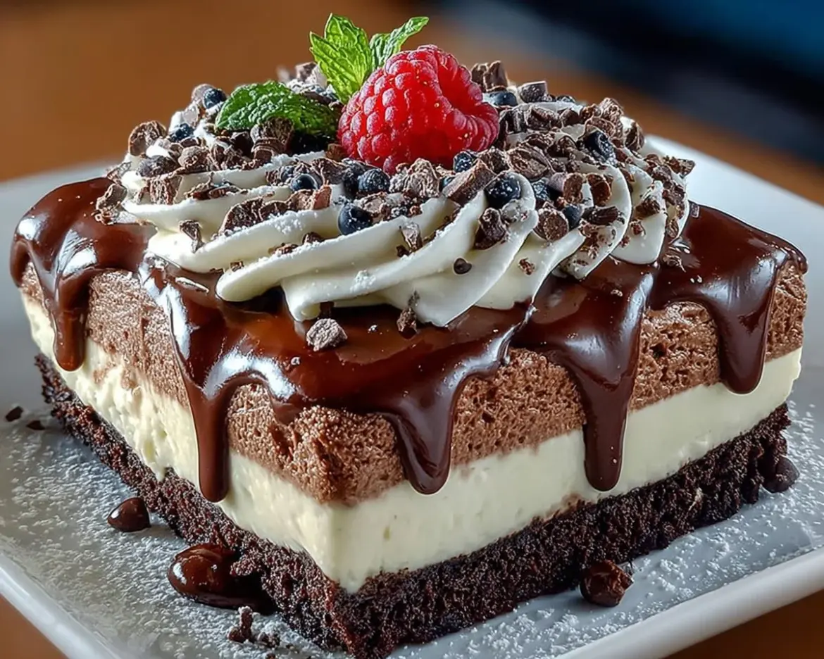 Decadent Chocolate Mousse from the Chocolate Trifecta Mousse Serenade dessert