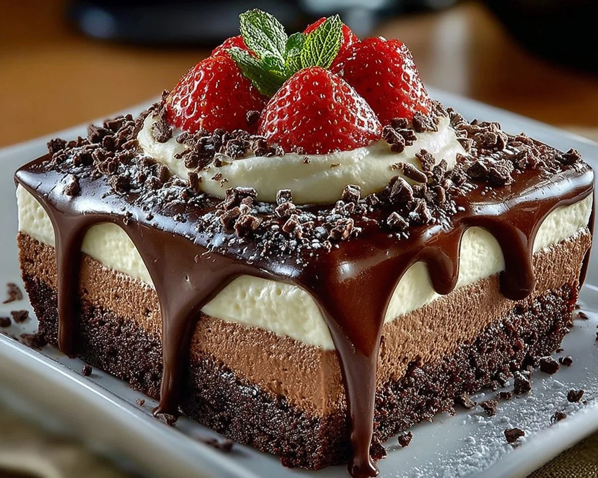 Chocolate Trifecta Mousse Serenade