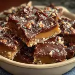 Delicious homemade classic toffee with a rich golden color and crunchy texture