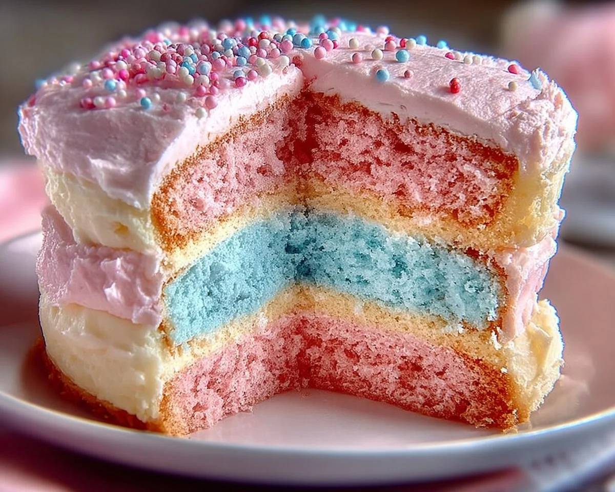 Cotton Candy Cake