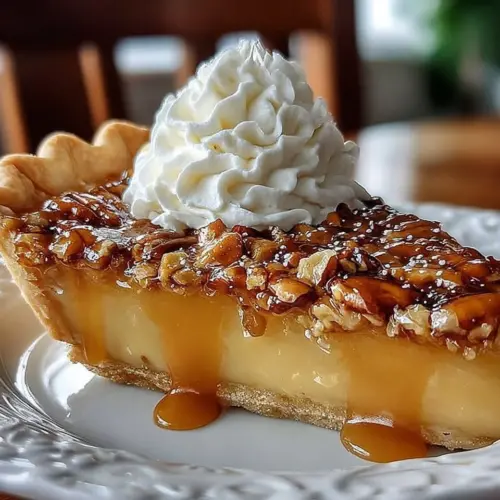 Dolly Parton's delicious butterscotch pie topped with whipped cream