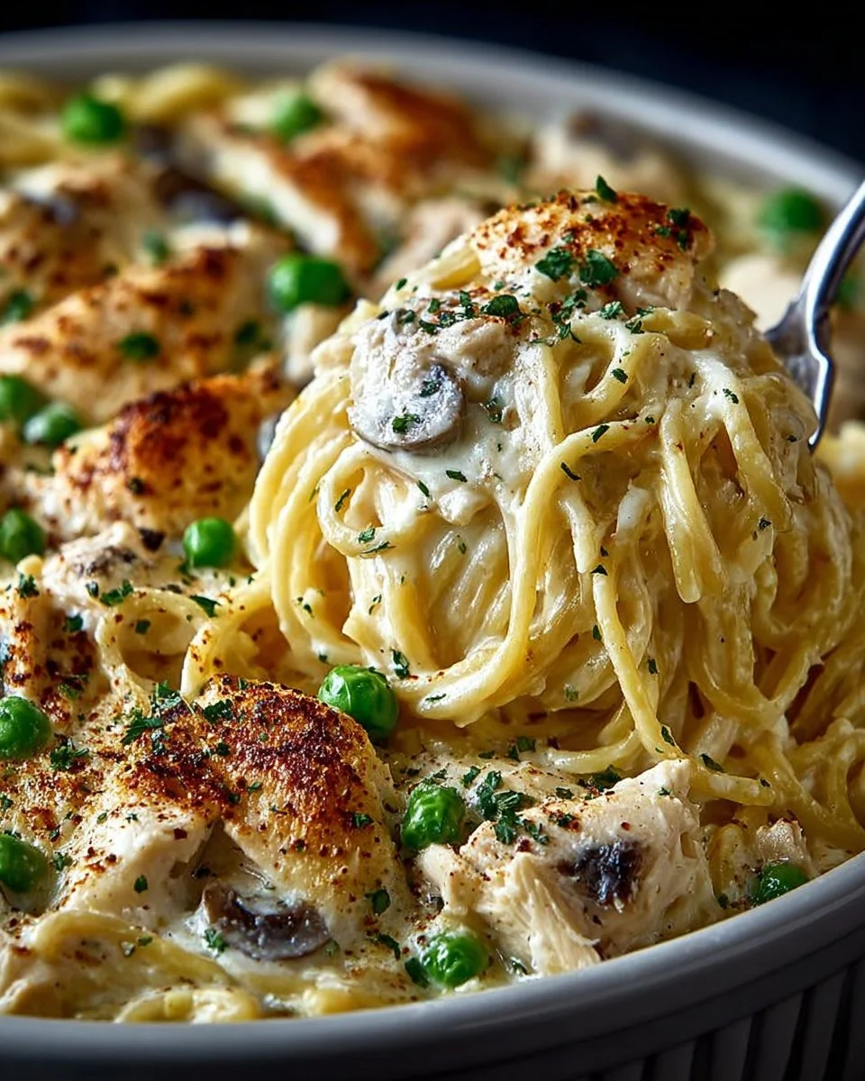 Easy Chicken Tetrazzini
