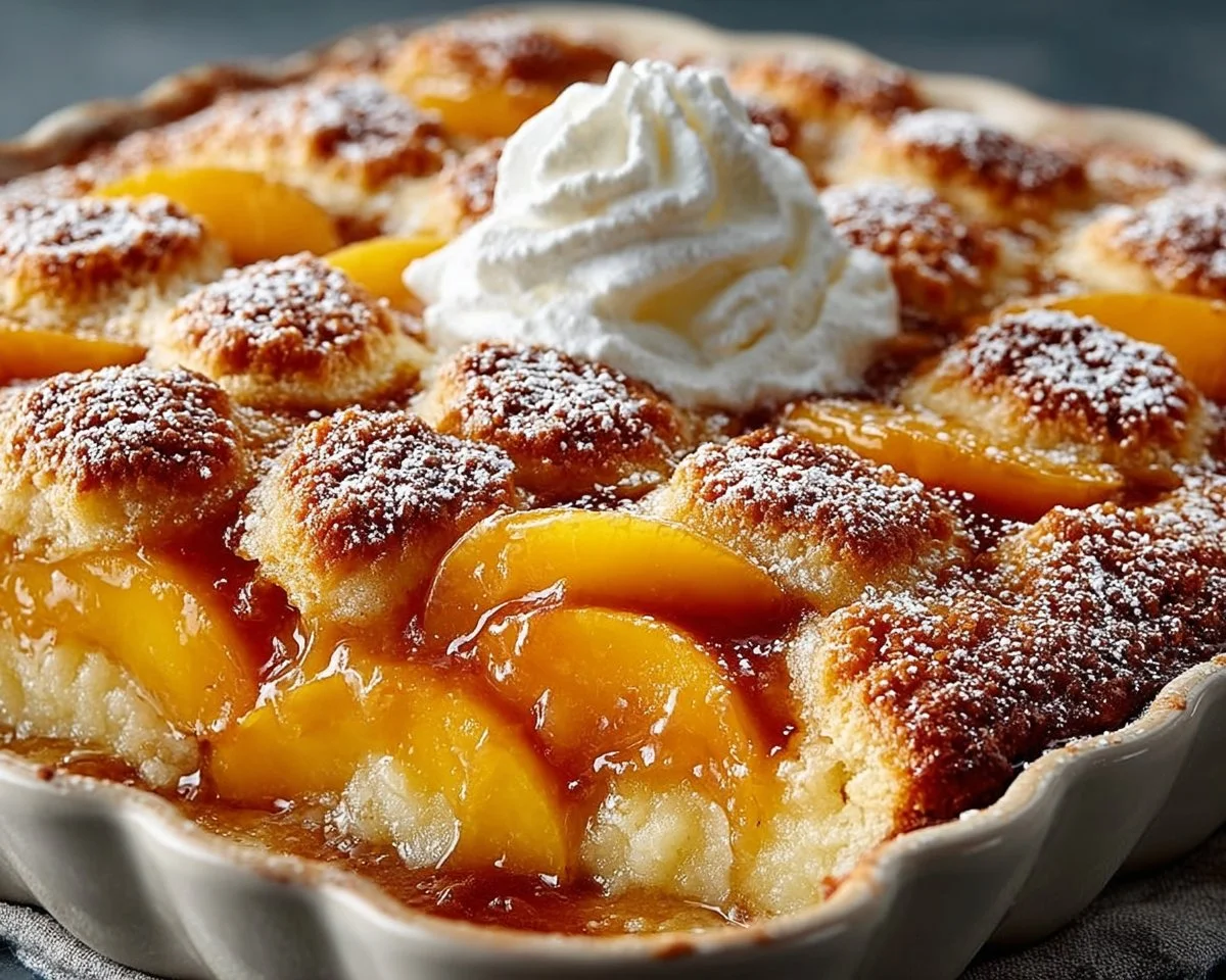 Easy Peach Cobbler
