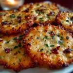 Festive Holiday Ritz Crackers with toppings for appetizers