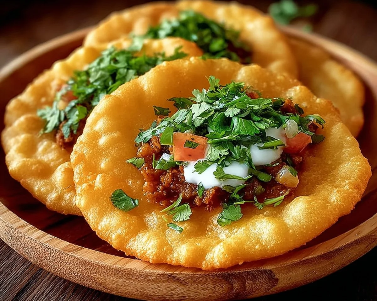 Indian Fry Bread Tacos