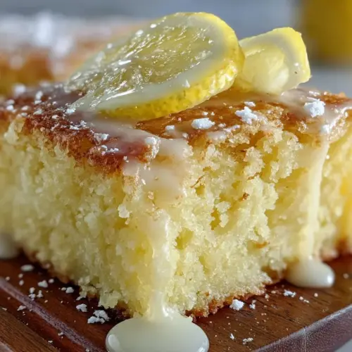 Deliciously moist and zesty lemon brownies on a plate