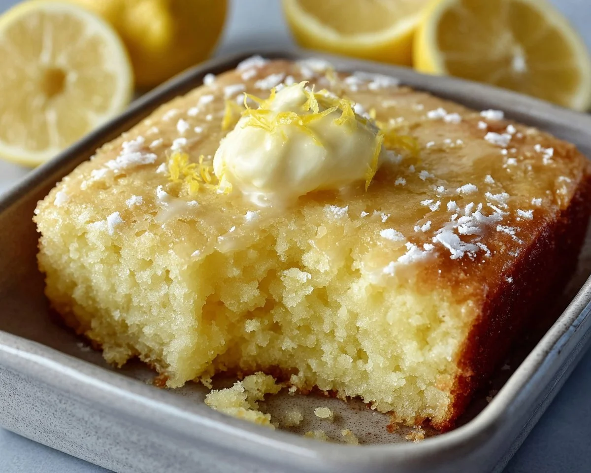 Lemony Lemon Brownies