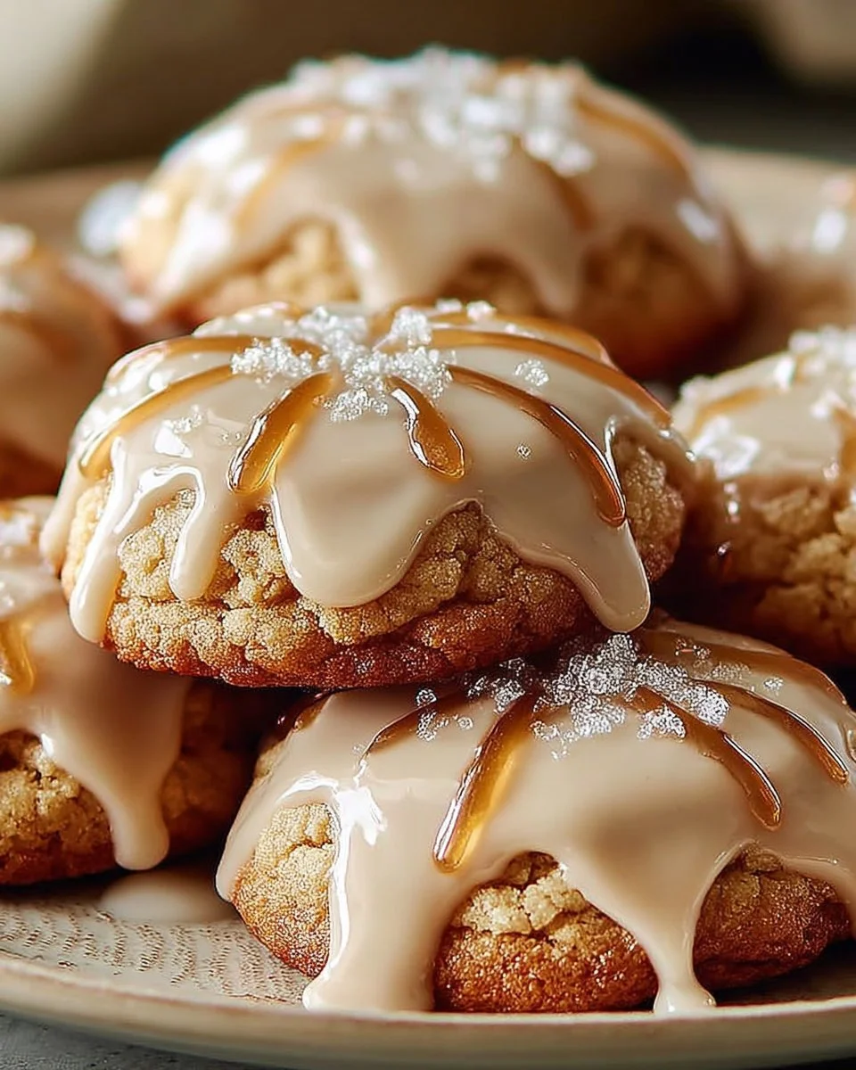 Maple Cookies with Maple Icing
